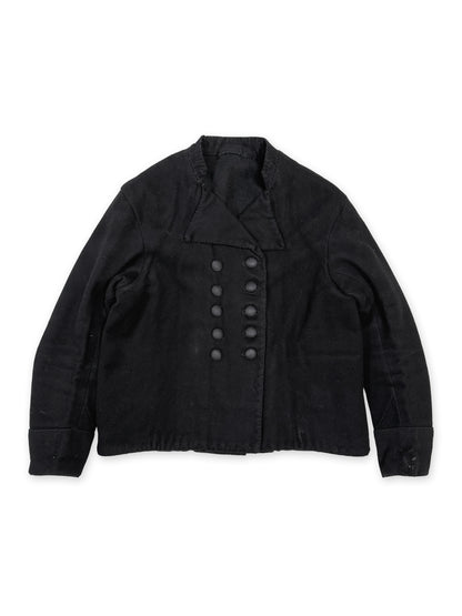 1930s Dutch Wool Double-Breasted Boxy Fisherman Jacket
