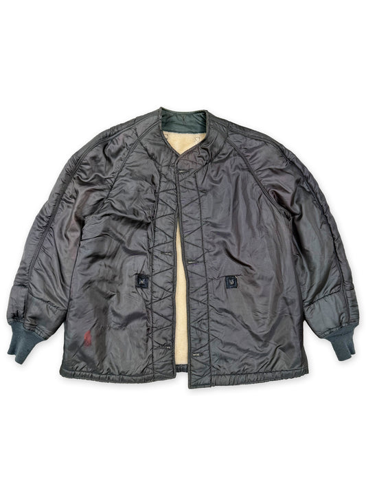 1950s USAF Wool Pile Flight Jacket Liner [MEDIUM  SHORT]