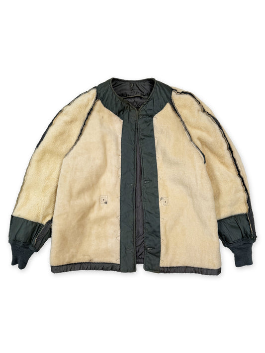 1950s USAF Wool Pile Flight Jacket Liner [MEDIUM  SHORT]