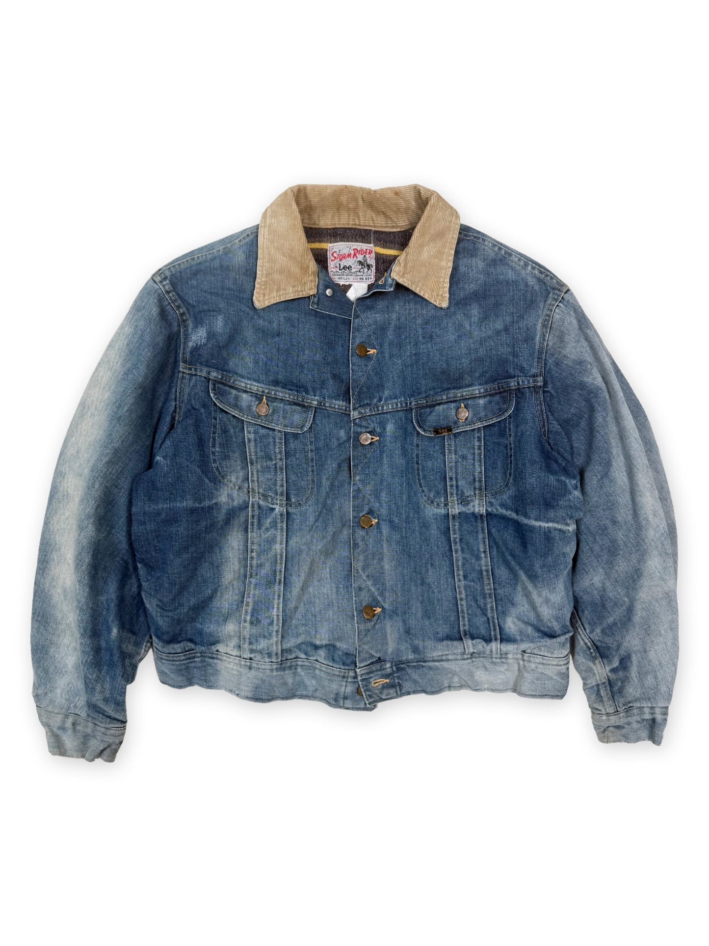 Early 1960s Lee 101-LJ Storm Rider Denim Jacket [48 REG]