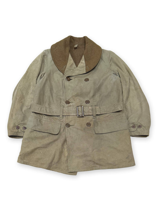 1941 US Army 1938 Pattern Mackinaw Jeep Coat with Belt