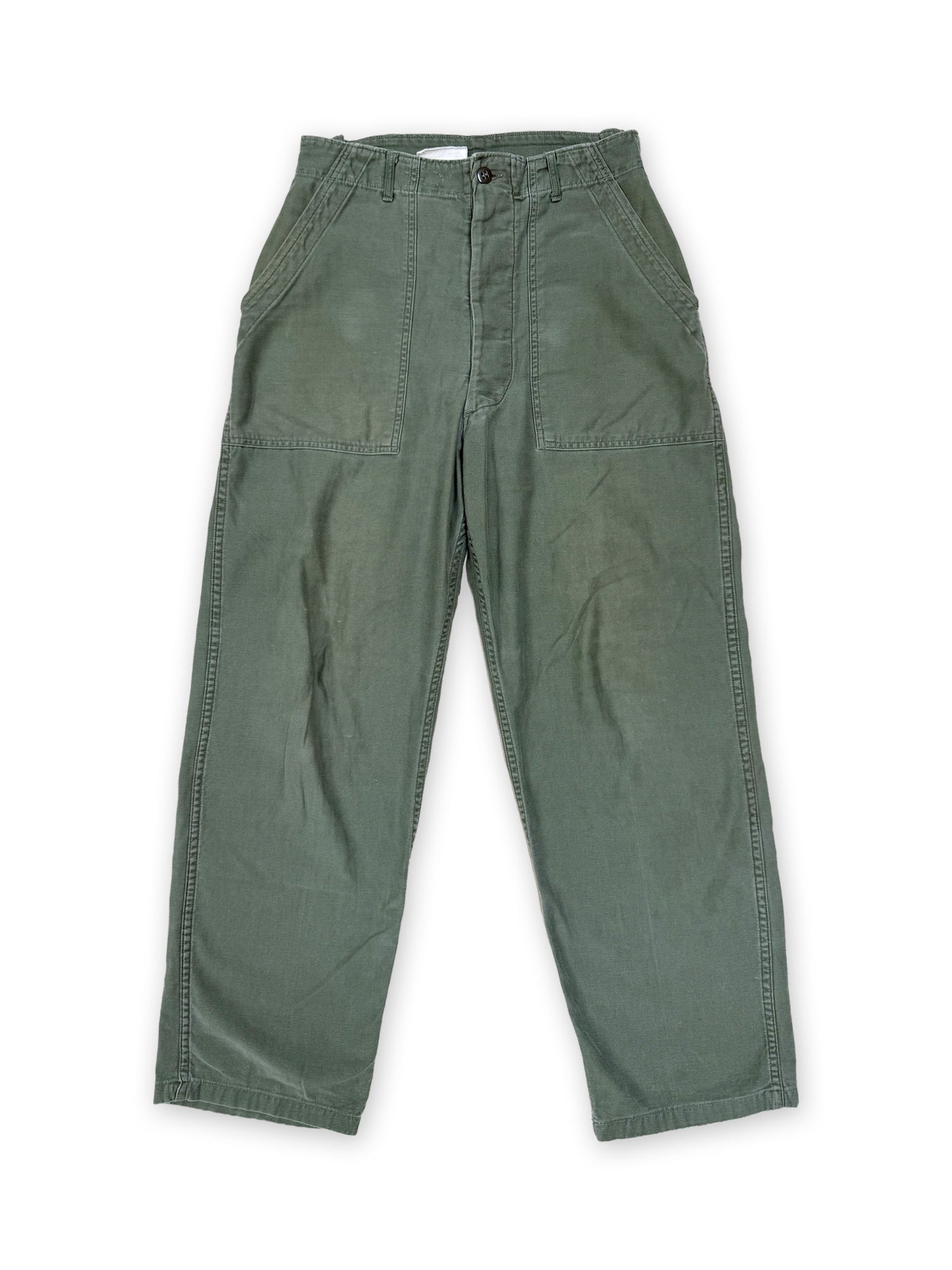 1960s US Army OG-107 Cotton Sateen Utility Trousers [M]
