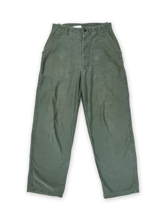 1960s US Army OG-107 Cotton Sateen Utility Trousers [M]