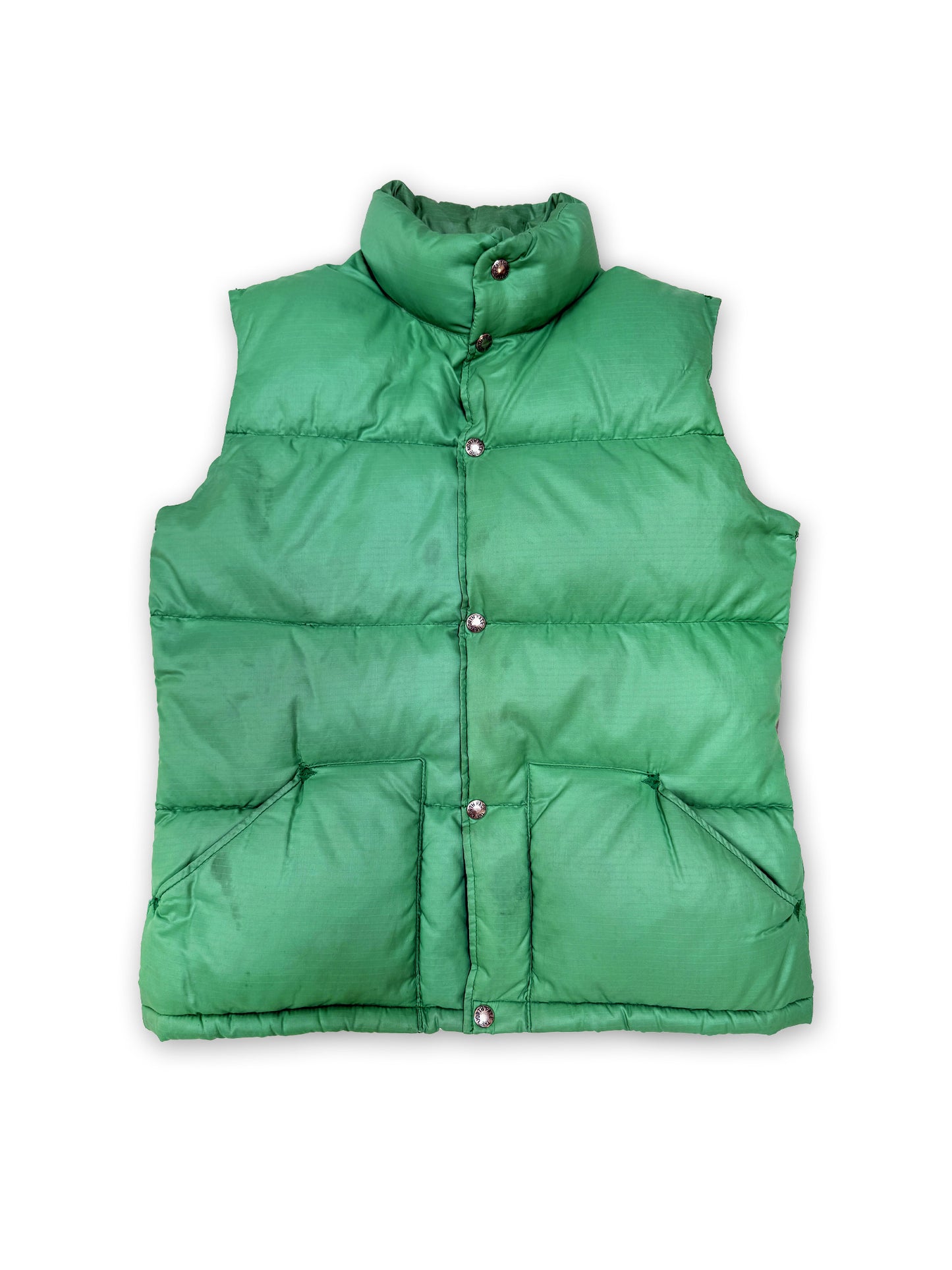 1980s The North Face Green Down Vest [XS]