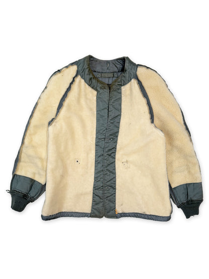1950s USAF Wool Pile Flight Jacket Liner [LARGE REGULAR]