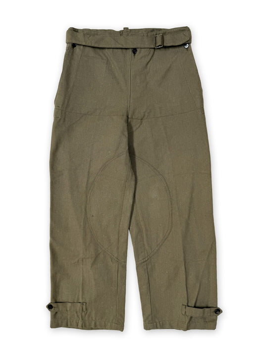 1940s - 1950s French Army M38 MOTORCYCLE Trousers [34W]