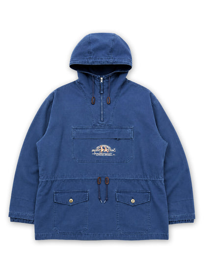 1990s Polo Ralph Lauren Sportsman Navy Cotton Anorak [L]