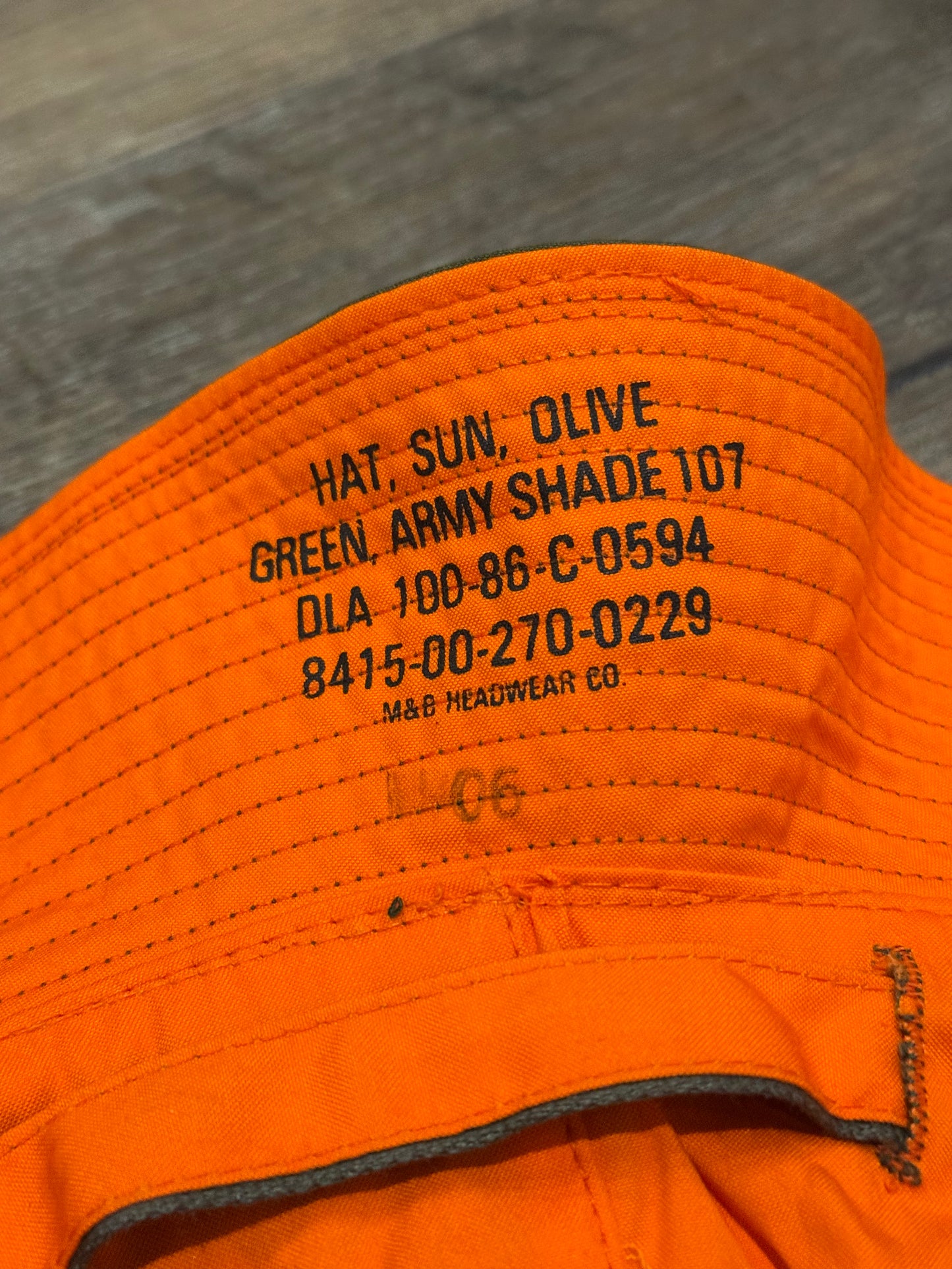 1980s USAF C-1 Survival Reversible Sun Boonie Hat [Almost Deadstock]