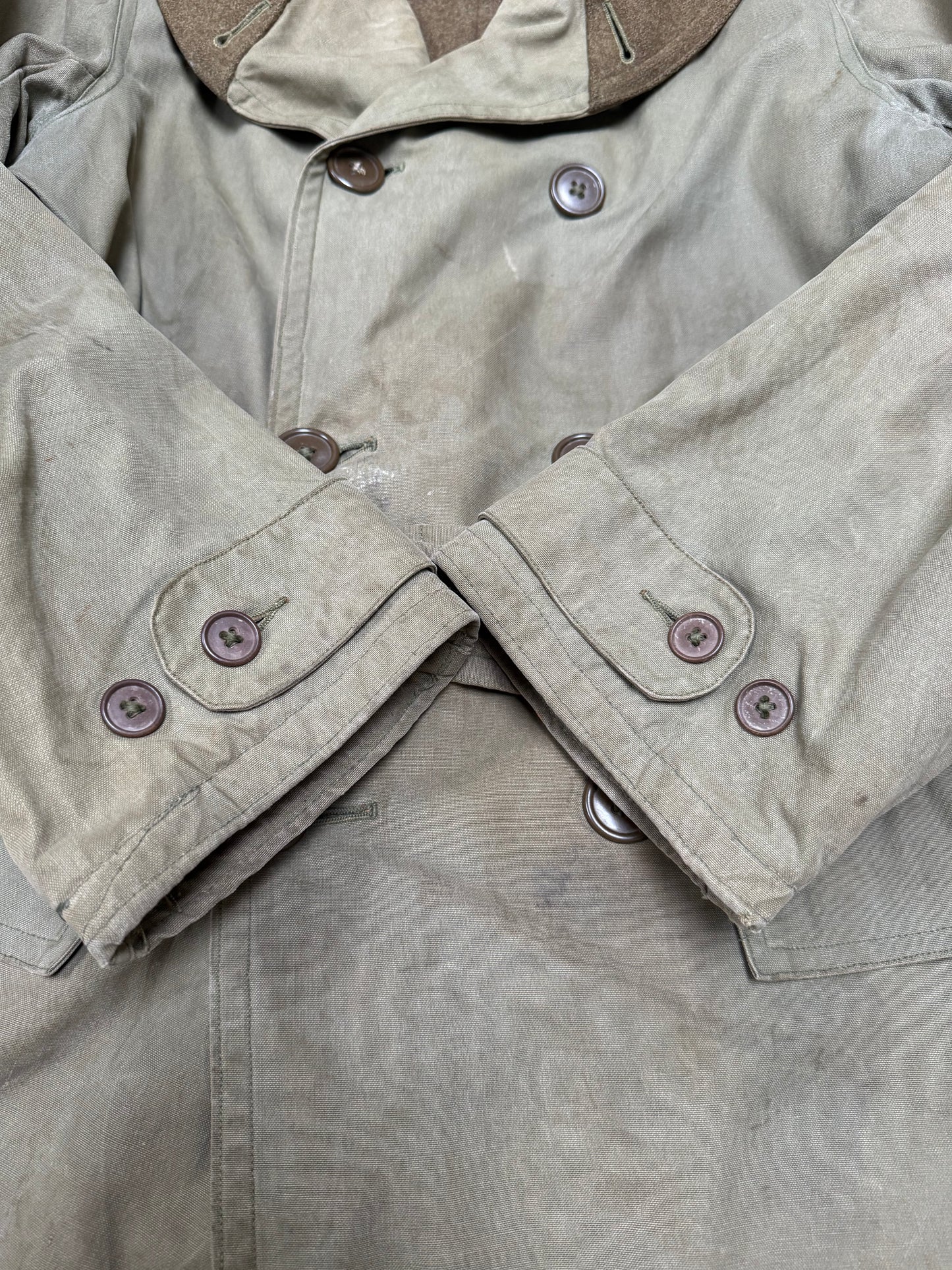 1941 US Army 1938 Pattern Mackinaw Jeep Coat with Belt