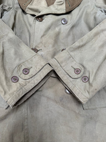 1941 US Army 1938 Pattern Mackinaw Jeep Coat with Belt