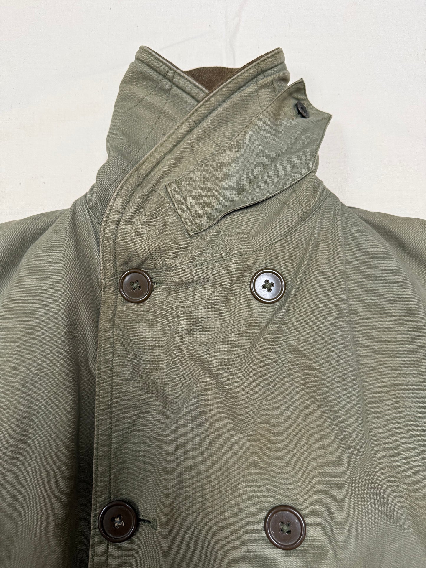 1941 US Army 1938 Pattern Mackinaw Jeep Coat with Belt