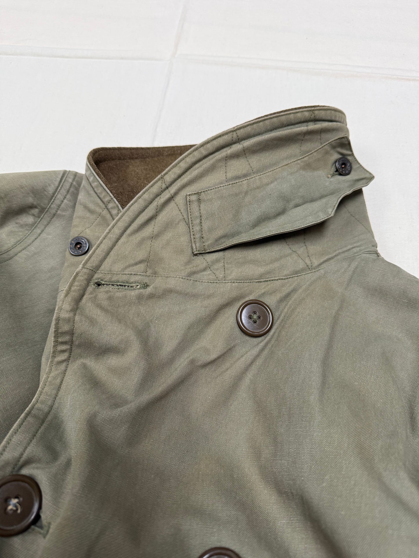 1941 US Army 1938 Pattern Mackinaw Jeep Coat with Belt