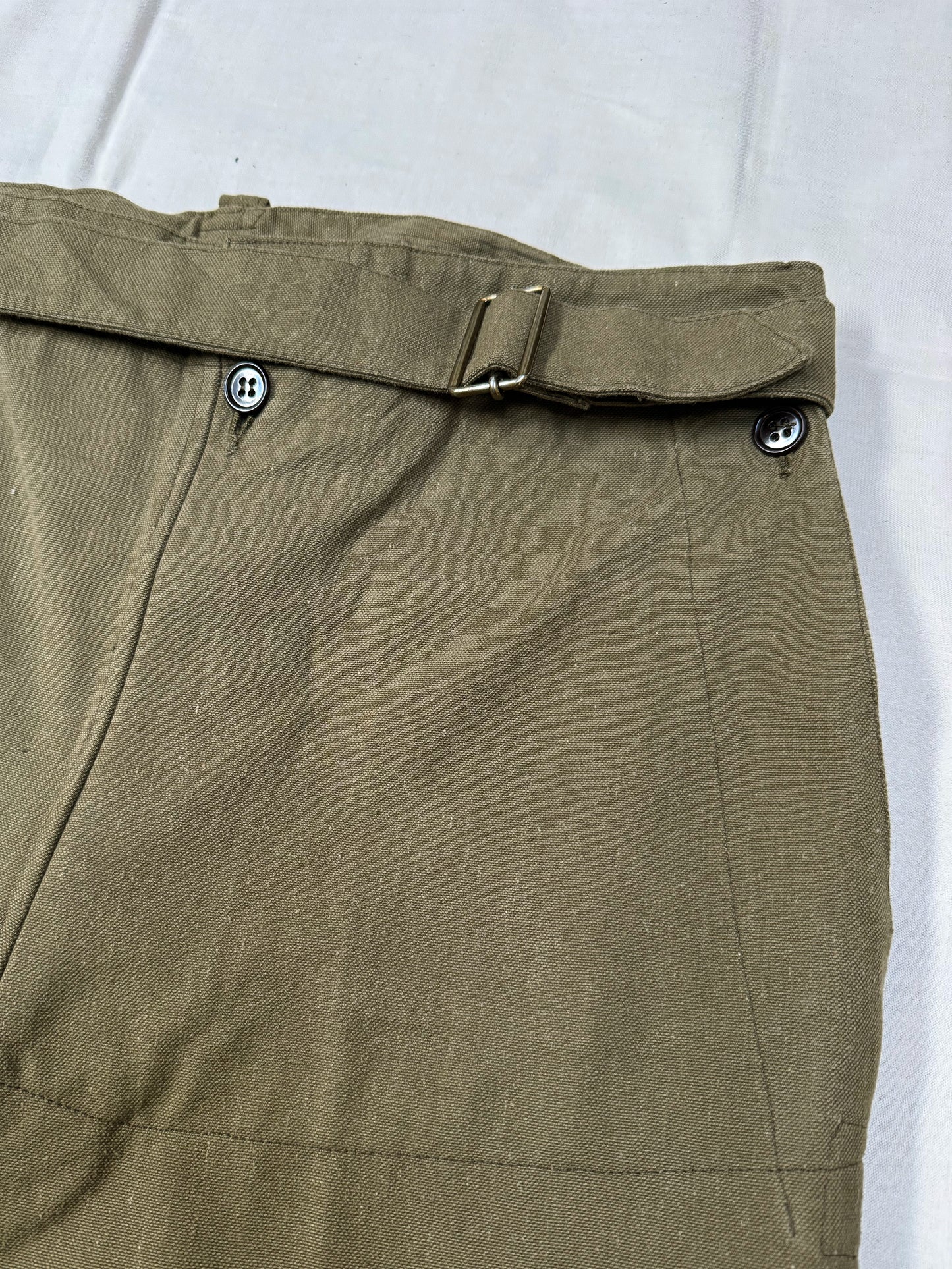 1940s - 1950s French Army M38 MOTORCYCLE Trousers [34W]