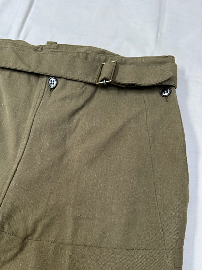 1940s - 1950s French Army M38 MOTORCYCLE Trousers [34W]