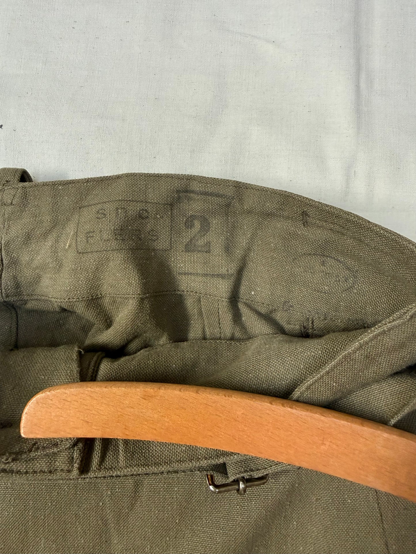 1940s - 1950s French Army M38 MOTORCYCLE Trousers [34W]