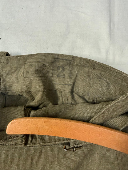 1940s - 1950s French Army M38 MOTORCYCLE Trousers [34W]