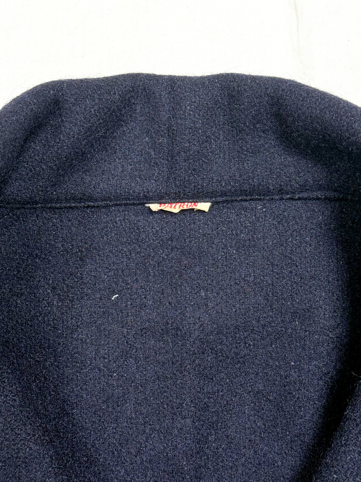 1950s Le Croletais French Navy Wool Sailor Shirt