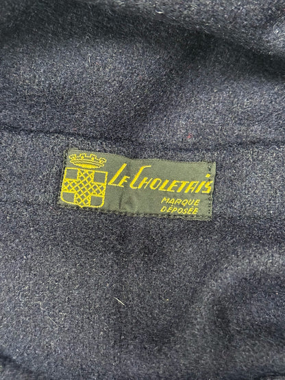 1950s Le Croletais French Navy Wool Sailor Shirt